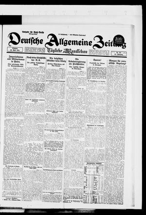 Deutsche allgemeine Zeitung vom 30.04.1924