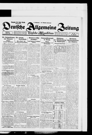 Deutsche allgemeine Zeitung vom 03.05.1924