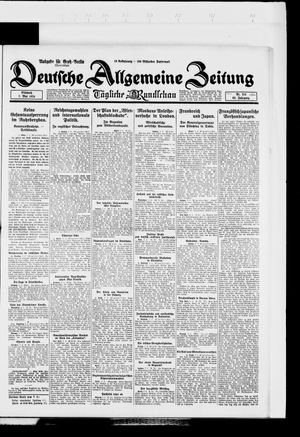 Deutsche allgemeine Zeitung vom 07.05.1924