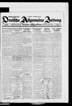 Deutsche allgemeine Zeitung vom 22.05.1924