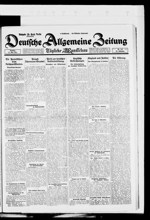 Deutsche allgemeine Zeitung on May 27, 1924