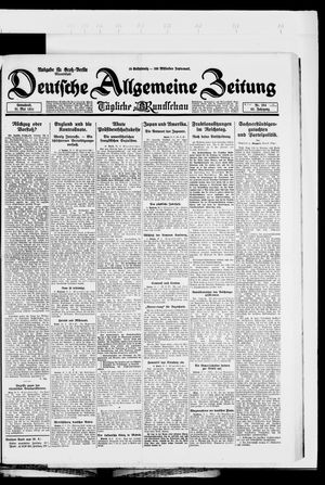 Deutsche allgemeine Zeitung vom 31.05.1924