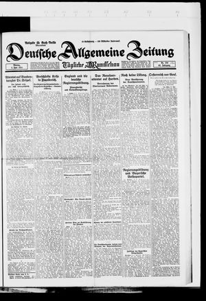 Deutsche allgemeine Zeitung vom 02.06.1924