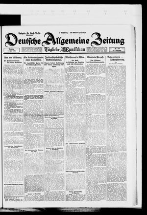 Deutsche allgemeine Zeitung vom 03.06.1924