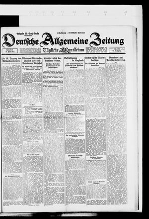 Deutsche allgemeine Zeitung vom 14.06.1924
