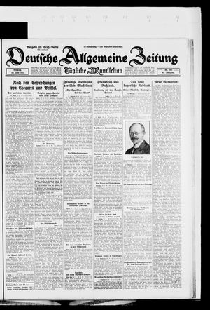 Deutsche allgemeine Zeitung vom 25.06.1924
