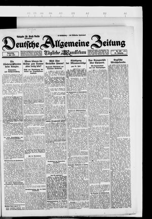 Deutsche allgemeine Zeitung vom 03.07.1924