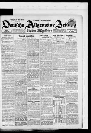 Deutsche allgemeine Zeitung vom 11.07.1924