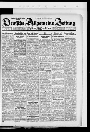 Deutsche allgemeine Zeitung on Jul 12, 1924