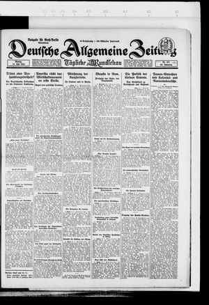 Deutsche allgemeine Zeitung on Jul 14, 1924