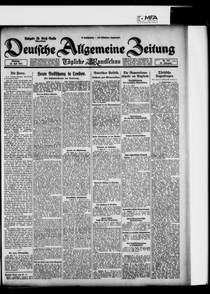 Deutsche allgemeine Zeitung vom 23.07.1924