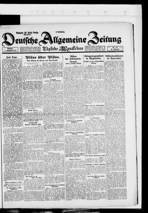 Deutsche allgemeine Zeitung on Sep 3, 1924