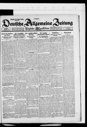 Deutsche allgemeine Zeitung vom 06.09.1924