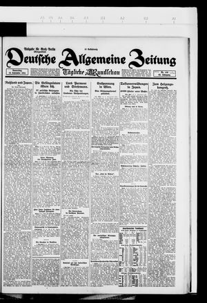 Deutsche allgemeine Zeitung vom 18.09.1924