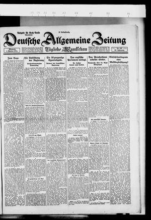 Deutsche allgemeine Zeitung on Oct 1, 1924