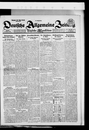 Deutsche allgemeine Zeitung on Oct 3, 1924