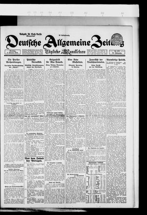 Deutsche allgemeine Zeitung vom 05.10.1924