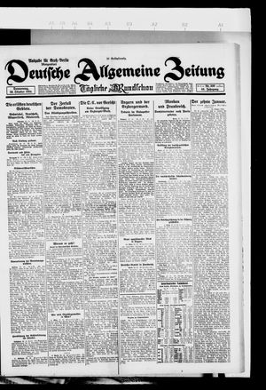 Deutsche allgemeine Zeitung on Oct 23, 1924