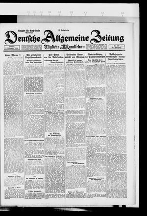 Deutsche allgemeine Zeitung vom 07.11.1924