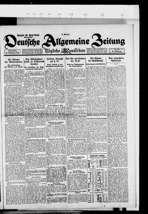 Deutsche allgemeine Zeitung vom 13.11.1924