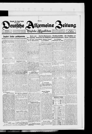 Deutsche allgemeine Zeitung vom 25.11.1924