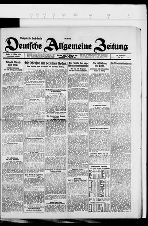 Deutsche allgemeine Zeitung vom 11.03.1926