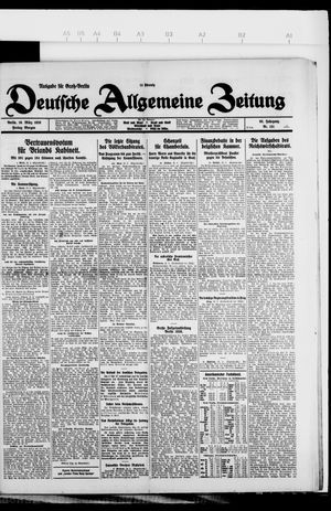 Deutsche allgemeine Zeitung vom 19.03.1926