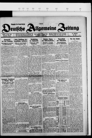 Deutsche allgemeine Zeitung vom 10.06.1926