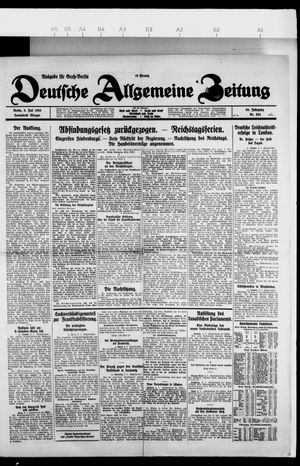 Deutsche allgemeine Zeitung vom 03.07.1926