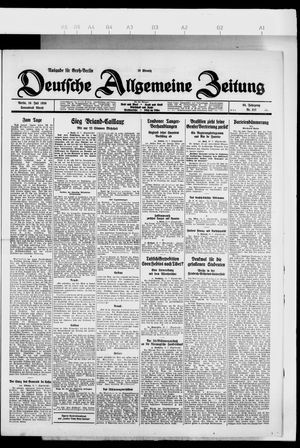 Deutsche allgemeine Zeitung vom 10.07.1926