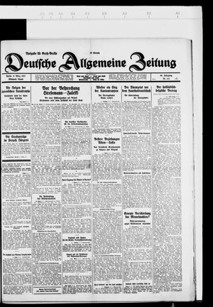 Deutsche allgemeine Zeitung vom 09.03.1927