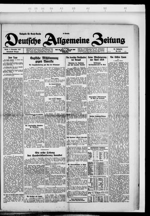 Deutsche allgemeine Zeitung vom 05.11.1927
