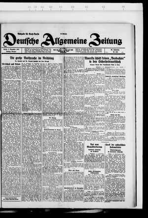 Deutsche allgemeine Zeitung vom 02.12.1927