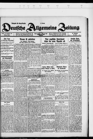 Deutsche allgemeine Zeitung vom 16.12.1927
