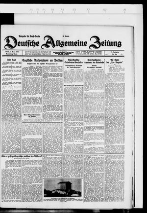 Deutsche allgemeine Zeitung vom 01.03.1928