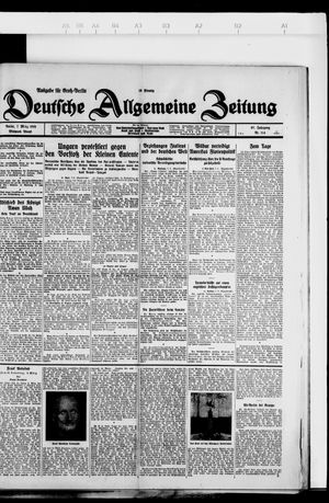 Deutsche allgemeine Zeitung vom 07.03.1928