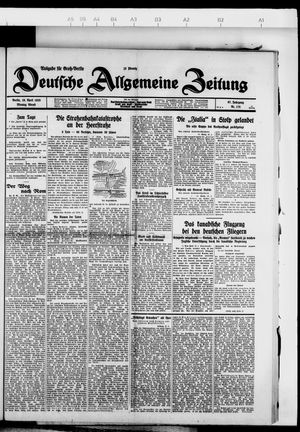 Deutsche allgemeine Zeitung vom 16.04.1928