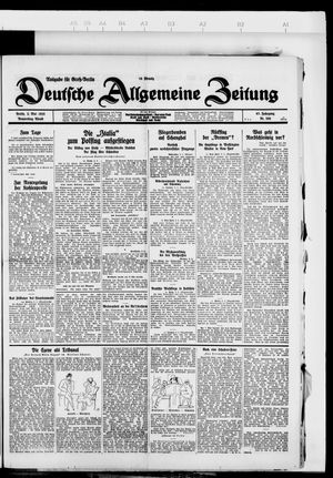 Deutsche allgemeine Zeitung vom 03.05.1928