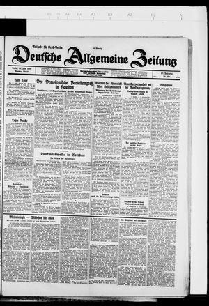 Deutsche allgemeine Zeitung vom 26.06.1928