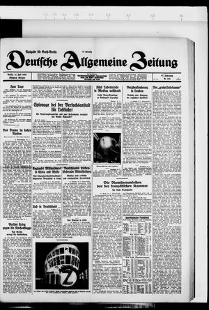 Deutsche allgemeine Zeitung vom 11.07.1928