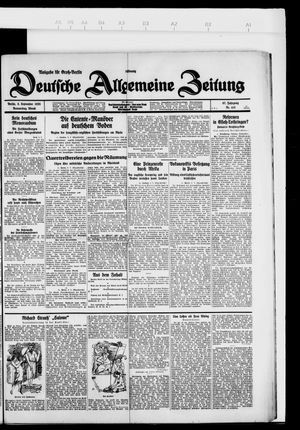 Deutsche allgemeine Zeitung on Sep 6, 1928