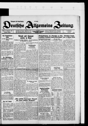 Deutsche allgemeine Zeitung vom 16.09.1928