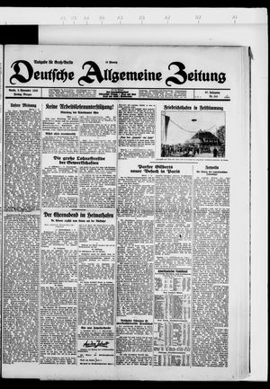 Deutsche allgemeine Zeitung vom 02.11.1928