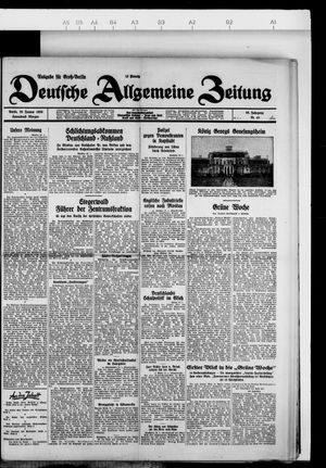 Deutsche allgemeine Zeitung vom 26.01.1929