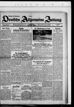 Deutsche allgemeine Zeitung vom 21.02.1929