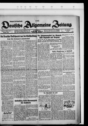 Deutsche allgemeine Zeitung vom 26.02.1929