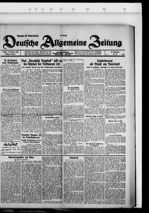 Deutsche allgemeine Zeitung vom 27.02.1929