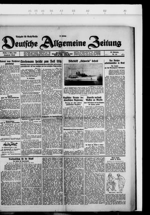 Deutsche allgemeine Zeitung vom 09.03.1929