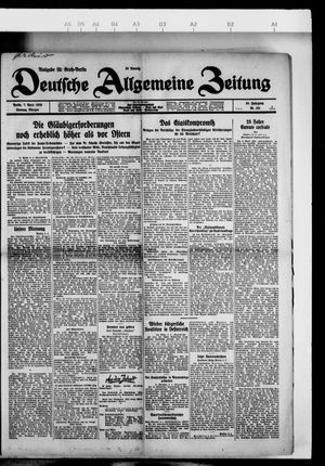 Deutsche allgemeine Zeitung vom 07.04.1929