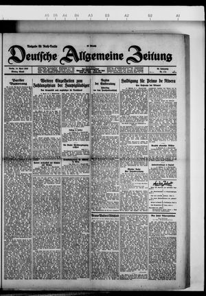 Deutsche allgemeine Zeitung vom 15.04.1929